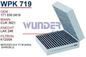 Wunder WPK719 POLEN  FİLTRESİ - MERCEDES SLK 171 W (KASA) - 1