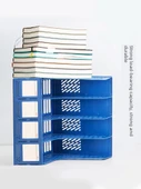Dosya Saklama Kutusu - Tüm Metal Dört Çubuk Büyük Kapasite (Model 1) - 4