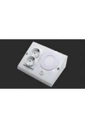 Mutfak Dolap Altı & Tezgah Altı 3 W Gün Işığı Led Aydınlatma ve Priz thumbnail 2