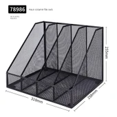 Dosya Saklama Kutusu - Tüm Metal Dört Çubuk Büyük Kapasite (Model 2) - 1