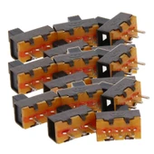 3 Pin SPDT On Off Kulaksız Sürgülü Anahtar 180° SS12F17G5 - 1000 Adet - 2