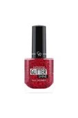 GOLDEN ROSE Kadın Kırmızı Glitter Shine Nail Oje Color No:210 - 1