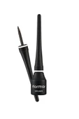 FLORMAR Dıplıner Yoğun Siyah, Yarı Mat Bitişli Dipliner | 3.5 ml - 1