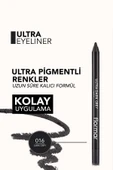 FLORMAR Koyu Gri Göz Kalemi Ultra Dark Grey Eyeliner - 5
