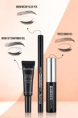 FLORMAR Sabitleyici Ve Renk Koruyucu Şeffaf Kaş Bazı - Brow Setter & Primer Gel - 000 - 8682536034814 - 6