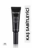 FLORMAR Sabitleyici Ve Renk Koruyucu Şeffaf Kaş Bazı - Brow Setter & Primer Gel - 000 - 8682536034814 - 1