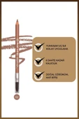 NOTE Natural Eyebrow Pencil Waterproof Çift Taraflı Suya Dayanıklı Kaş Kalemi 02 Light Brown - Açık Kahve - 2