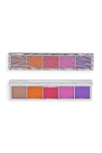 REVOLUTİON PRO Glam Palette Smokey Zebra Far Paleti - 4