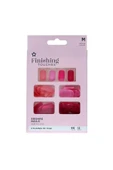SUPERDRUG Finishing Touches Takma Tırnak Pembe - 1