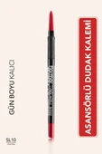 FLORMAR Dudak Kalemi - Stylematic Lipliner SL10 Vivid Red 8690604497065 - 1