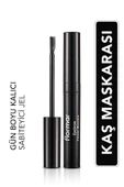 FLORMAR Sabitleyici ve Renk Koruyucu Şeffaf Kaş Maskarası - Eyebrow Fixator Mascara - 001 - 8690604242733 - 1