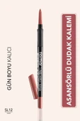 FLORMAR Suya Dayanıklı Asansörlü Dudak Kalemi (Nude) - Stylematic Lipliner - SL12 - 8690604497089 - 1