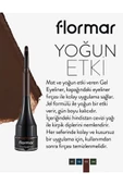 FLORMAR Mat Bitişli Jel Eyeliner | 2.2 G 003bole Brown - 4