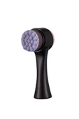 FLORMAR Ergonomik Saplı İkili Yüz Temizleme Fırçası - Face Cleansing Brush - 024 - 8690604597895 - 2