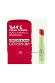 FLORMAR Green Up Yüksek Pigmentli & Yarı Mat Bitişli Vegan Ruj - 005 RED PEPPER - 1