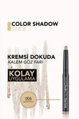 FLORMAR Suya Dayanıklı Işıltılı Kalem Far -color Shadow Stick - 006 Moonstone-8682536039468 - 5