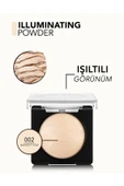 FLORMAR Yoğun Pigmentli Aydınlatıcı - Illuminating Powder - 002 Midnight Star - 8682536053358 - 4