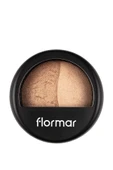 FLORMAR Iki Renkli Yoğun Pigmentli Işıltılı Pudra (ALTIN VE BAKIR)-baked Powder-0023 Dual Gold-8690604131235 - 3