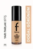 FLORMAR Doğal Bitişli Fondöten- Invisible Cover Hd Fdt. - 080 Soft Beige - 8682536059091 - 1
