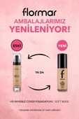 FLORMAR Doğal Bitişli Fondöten- Invisible Cover Hd Fdt. - 080 Soft Beige - 8682536059091 - 3