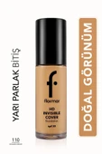 FLORMAR Doğal Bitişli Fondöten- Invisible Cover Hd Fdt. - 110 Golden Beige - 8682536059152 - 1