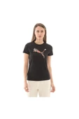PUMA KADIN GRAPHICS FLORAL CAT LOGO TEE TİŞÖRT 68508101 - 1