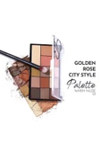 GOLDEN ROSE 9 Far, 1 Allık, 1 Bronzlaştırıcı Ve 1 Aydınlatıcı Palet P-gbı-01 - 2