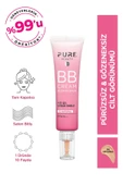PURE BEAUTY BB Krem Spf50 Pa+++ Ivory 30 ml Ton Eşitleyici Koruyucu Güneş Kremi - 1