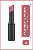 GOLDEN ROSE Sheer Shine Stylo Lipstick No: 06 Rose Nude - Parlak Ruj thumbnail 1