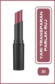 GOLDEN ROSE Sheer Shine Stylo Lipstick No: 30 Mulberry - Parlak Ruj - 1