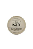 RİMMEL London Stay Matte Transparan Pressed Pudra No. 001 - 1