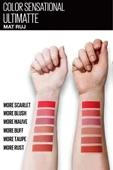 MAYBELLİNE NEW YORK Color Sensational Ultimatte Mat Ruj- 299 More Scarlet (KIRMIZI) - 6