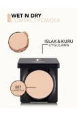 FLORMAR Islak-Kuru Kremsi Pudra - Wet&Dry Compact Powder - 007 Caramel Peach - 8682536053730 thumbnail 4