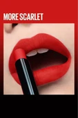 MAYBELLİNE NEW YORK Color Sensational Ultimatte Mat Ruj- 299 More Scarlet (KIRMIZI) - 5