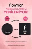 FLORMAR Yoğun Pigmentli Kompakt Pudra - Compact Powder - 092 Medium Soft Peach - 8682536051323 thumbnail 2