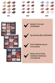 NOTE Love At First Sight Eyeshadow Mat Ve Işıltılı Toz Göz Far Paleti - 202 Instant Lovers - 2