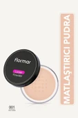 FLORMAR Sabitleyici Mat Toz Pudra - Loose Powder - 001 Pale Sand - 8690604400010 - 1