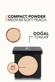 FLORMAR Yoğun Pigmentli Kompakt Pudra - Compact Powder - 092 Medium Soft Peach - 8682536051323 thumbnail 6