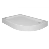 Sırduş 90x80x12 Asimetrik Monoblok Sol Duş Teknesi - 1