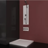 Sırduş 90x90x6 Kare Flat Duş Teknesi - 1