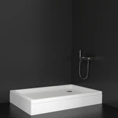 Sırduş 100x90x16 Diktörtgen Panelli Duş Teknesi - 1