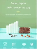 Vakumlu Gıda Saklama Ruloları - 17cm x 5m - 2 Rulo thumbnail 8