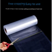 Vakumlu Gıda Saklama Ruloları - 17cm x 5m - 2 Rulo thumbnail 1