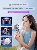 Taşınabilir Elektrikli Fan - Kasırga Versiyonu - Dyson Moru - 17m/s Soğuk Rüzgar - 4
