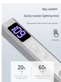 El Tipi UV Oje Lambası - Gümüş Ay Işığı - 3. Nesil Otomatik Sensör Masa Lambası - 5