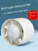 Küçük Delik Egzoz Fanı - 5 İnç Silikon Conta ile - 2
