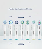 Bolanole B Pro4 Fırça Başlığı - Yumuşak Kıllı Çocuklar İçin - 4 Paket - 8
