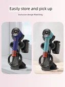 Dyson HD16 Masaüstü Deliksiz Saç Kurutma Makinesi Askısı - Günbatımı Pembe Toz - Yükseklik Artırımlı 5 Başlık - HD16/HD15/HD08 Uyumlu - 3