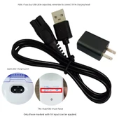 Büyük Çift Delik USB Kablo + Şarj Başlığı - 5V - 1