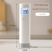 Yüksek Hassasiyetli Taşınabilir Elektronik Terazi - Beyaz HD Ekran, 50kg - 1